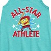 Girls' - SpongeBob SquarePants - American All-Star Graphic Sleeveless Aline Dress - 2 of 4