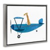Stupell Industries Giraffe Pilot in Airplane, 31" x 25" - 3 of 4