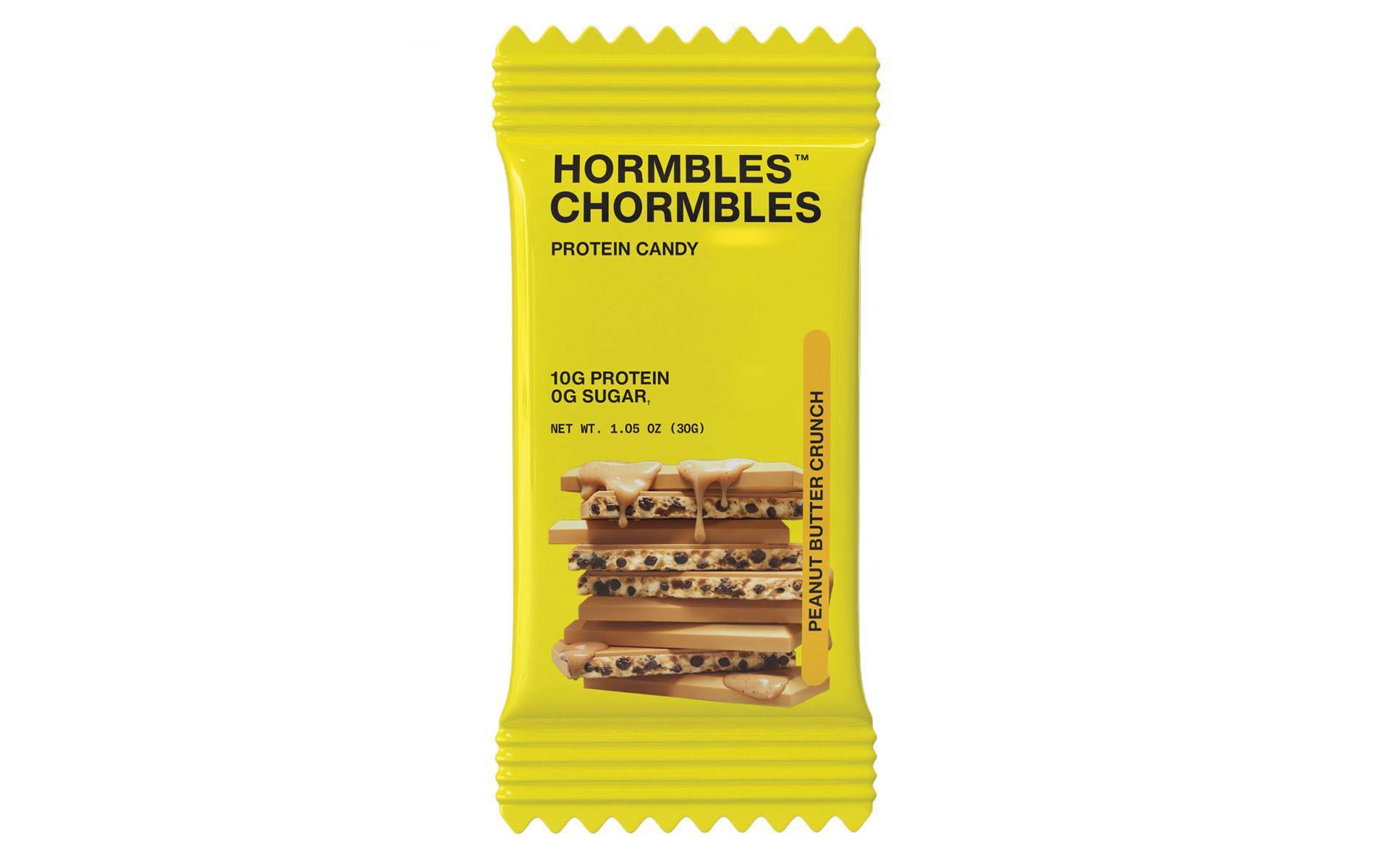 Hormbles Chormbles Peanut Butter Crunch Chocolate Protein Candy Bar - 1.05oz