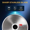 Dexmalle 8.7" Stainless Steel Blade Meat Slicer - 3 of 4