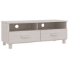 vidaXL TV Stand HAMAR White 41.7 in.x15.7 in.x15.7 in. Solid Wood Pine - 2 of 4