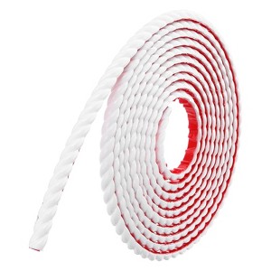 Unique Bargains Self-Adhesive PVC Wall Molding and Trim Tape - 1 of 4