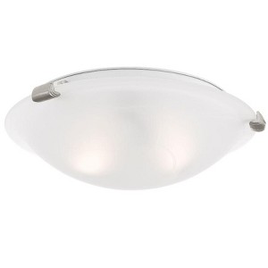 Livex Lighting Oasis 2 - Light Flush Mount in  Brushed Nickel - 1 of 1