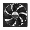 SilverStone Technology   180x180x32mm PWM 4001500rpm Dual ball bearing Air Penetrator Frame Black Color - 2 of 4