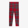 Kids Red Tartan Plaid Classic Pajama Set - Posh Peanut - 3 of 4