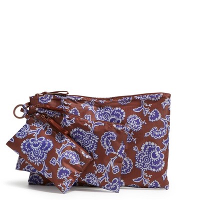 Vera Bradley Women's Outlet Ripstop 3-Piece Pouch Organizer Set