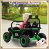 Garvee 24V 2-Seater Ride-On UTV for Kids, 400W Electric Car with Remote, LED Lights, Music, Metal Frame, Four-Wheel Suspension - 4 of 4