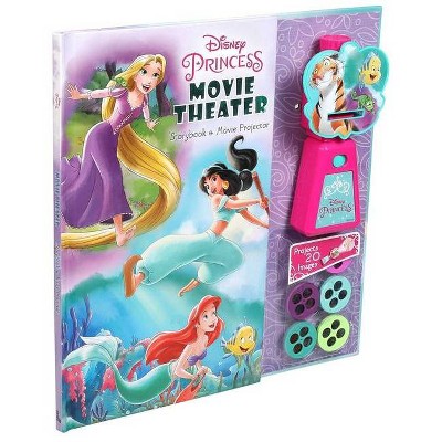 Disney Princess: Movie Theater Storybook & Movie Projector - by  Brandi Dougherty & Amelia Hansen (Hardcover)