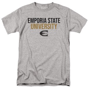 Men's Emporia State University Official Stacked Adult T-Shirt - 1 of 4