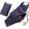 Clotth Portable Folding Sun Umbrella - Sun Protection, Compact and Foldable, Black Glue Sunscreen Parasol, Beach & Walk - 2 of 4