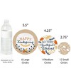 Big Dot of Happiness Happy Thanksgiving - Fall Harvest Party Giant Circle Confetti - Party Decorations - Large Confetti 27 Count - 3 of 4