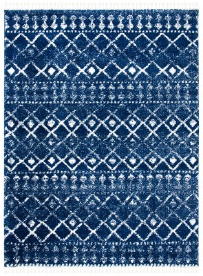 Berber Fringe Shag BFG519 Power Loomed Rug - Safavieh