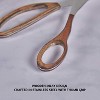 Folkulture Cooking tongs, Kitchen Tongs, Salad Tongs for Serving, Stainless Steel Tongs, 11.5 Inch - Wooden Handle - 4 of 4