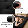 Nasitip Futon Mattress, Japanese Floor Mattress Floor Mat, Foldable Tatami Mattress Roll Up Floor Bed Mattress for House Guest Camping Dorm - 2 of 4
