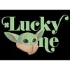 Boy's Star Wars: The Mandalorian St. Patrick's Day Grogu Lucky One T-Shirt - 2 of 4