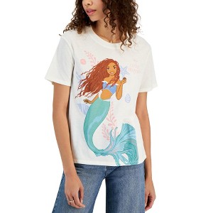 Hybrid Womens Little Mermaid Graphic T-Shirt, Multicoloured, X-Small - 1 of 1