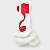 Women's Christmas Knee High Socks with Faux Fur Cuff - Wondershop™ - 2 of 3