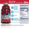 Ocean Spray Pure Unsweetened Cranberry - 32 Fl Oz Bottle (Pack of 8) - 4 of 4