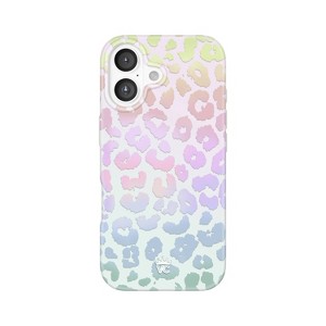 Velvet Caviar Apple iPhone 17 MagSafe Phone Case - White Opal Leopard - 1 of 4