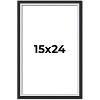 PosterPalooza | Flat Silver Picture Frame - UV Acrylic, Foam Board Backing, Hanging Hardware - 2 of 4