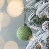 Whisen D3.9" Christmas Ball Ornaments, Glass Decorative Hanging Ball Christmas Tree Ornaments, Set of 6 - 3 of 4