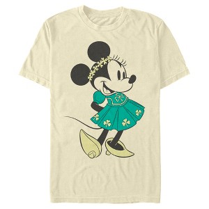 Men's Mickey & Friends Flower Girl Minnie T-Shirt - 1 of 4