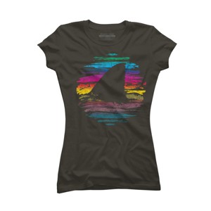 Junior's Design By Humans It's Shark Week Somewhere By BeanePod T-Shirt - 1 of 3