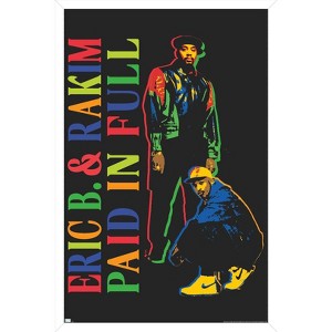 Trends International Eric B. & Rakim - Colorful Framed Wall Poster Prints - 1 of 4