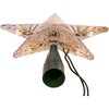 Kurt Adler Star Plastic Christmas 10-Light Set Treetop, Clear, 7in - 4 of 4