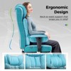 COMHOMA Desk Office Chair 400LBS, Big and Tall Computer Chair, Wide Ergonomic Chair with Footrest - 4 of 4