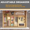 7-Piece Bamboo Drawer Organizer Set – Multi-Use Divider Bins for Kitchen, Bathroom, Office, and Makeup Storage, Natural - 4 of 4
