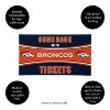 Evergreen Come Back with Tickets Denver Broncos 28" x 16" Woven PVC Indoor Outdoor Doormat - 3 of 4