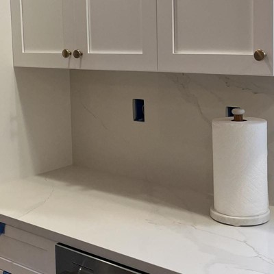 Marble Paper Towel Holder, Kitchen Counter Organizers