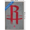 Trends International NBA Houston Rockets - Logo 25 Framed Wall Poster Prints - 3 of 4