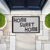 Stupell Industries Sweet Home Mosaic Pattern Printed Outdoor Door Mat, design by Elizabeth Medley, 18"x30" - 3 of 4