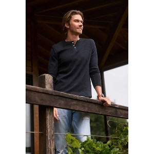 Sol Angeles Elm Thermal Henley - 1 of 4