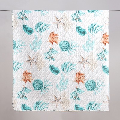 Key West Dreams Full-Size Reversible Microfiber Quilt Set