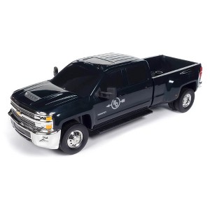 1/20 Chevy Silverado 3500 Dually Truck by Big Country Toys, Black 473B - 1 of 4