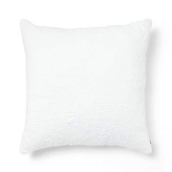 Tonal Sea Twig 26"x26" Sea Twig Euro Pillow White - DVF for Target
