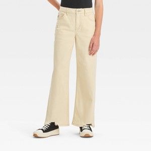 Girls' High-Rise Baggy Jeans - art class™ - 1 of 3