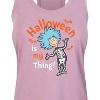 Women's - Dr. Seuss - Halloween Is My Thing Graphic Racerback Tank - 2 of 4