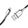 Cygnett® Armored Lightning® to USB-A Charge and Sync Cable (3.28 Ft.; Black) - 2 of 4