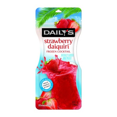 Daily's Strawberry Daquiri Frozen Cocktail - 10 fl oz Pouch