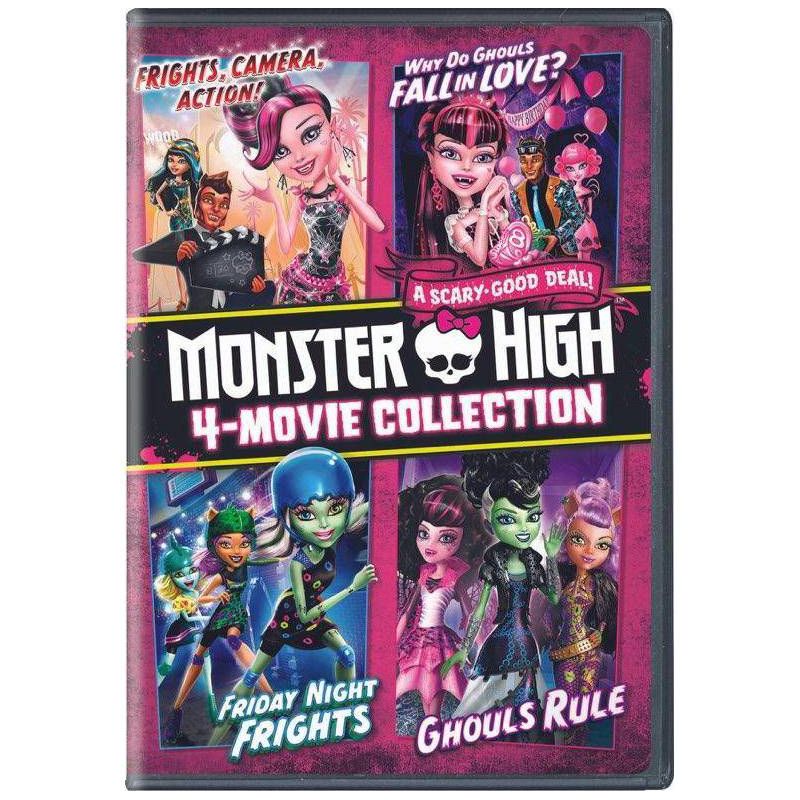 Monster High: 4-Movie Collection (DVD), 1 of 2