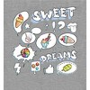 Sweet Dreams Stickers Sweet Foods Women's Crew Neck Short Sleeve Top - 2 of 3