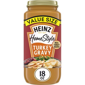 Heinz Home Style Roasted Turkey Gravy - 18oz - 1 of 4