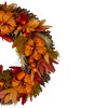 Northlight Mini Pumpkins and Berries Autumn Harvest Wreath - 13" - Unlit - 3 of 4