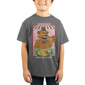 Five Nights At Freddy's Shadow Freddy Boy's Black T-shirt : Target