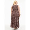 June + Vie by Roaman's Women's Plus Size Sleeveless Sweetheart Dress - 3 of 4