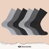 Dockers Men's Socks & Hosiery - 6-Pack Cushioned Athletic & Dress Crew Socks for Men - 4 of 4